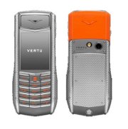 Vertu Ascent Ti Neon Polished Orange Rubber