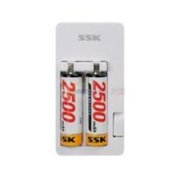 Sạc pin AA bằng USB hiệu SSK SRBC300