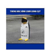 Thùng rác composite chim cánh cụt