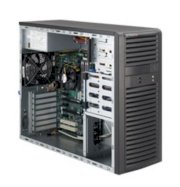 Server Supermicro SuperWorkstation SYS-5037A-T (Black) i5-650 (Intel Core i5-650 3.20GHz, RAM 4GB, Power 500W, Không kèm ổ cứng)