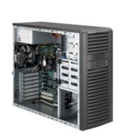 Server Supermicro 5037A-iL (Black) E3-1240 (Intel Xeon E3-1240 3.30GHz, RAM 4GB, Power 500W, Không kèm ổ cứng)