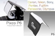 Bộ kích đèn Pop up flash diffuser Pixco P6