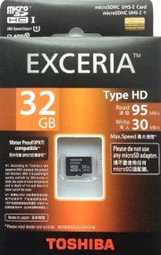 Toshiba MicroSDHC Exceria UHS-I 32GB
