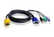 Aten 2L-5302UP PS/2 - USB to SPHD-15 Intelligent Cable 1.8m