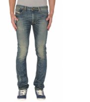 Jeans hiệu DIESEL Washed Blue 32 MDI122000032 