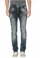 Jeans Just Cavalli phong cách bụi Washed Blue 31 MJU124100031 