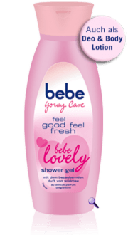 Sữa tắm Bebe lovely (250ml)