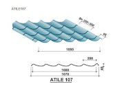 Tấm lợp Austnam truyền thống ATILE 107