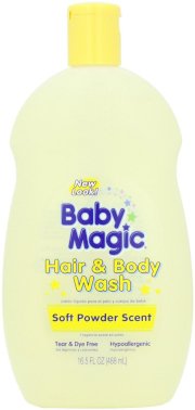 Tắm gội cho bé Baby Magic Hair and Body Wash, Soft Powder Scent, 16.5 Ounce Bottles