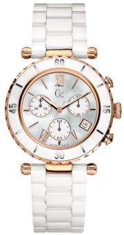 Guess gc diver chic White Ceramic Chronograph G47504M1
