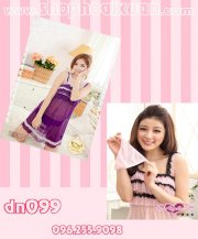 DN099 - Đầm ngủ thun mềm mịn hàng quảng châu