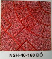 Gạch lát nền Terrazzo Nam Sông Hồng NSH-40-160 Đỏ