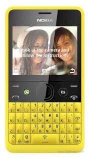 Nokia Asha 210 (Nokia Asha 210 RM-924) Yellow