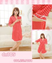 DN105 - Đầm ngủ phi mềm hàng quảng châu