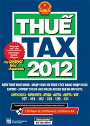 Tax 2012 - biểu thuế xuất nhập khẩu tiếng anh 2012 