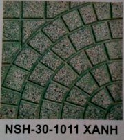 Gạch lát nền Terrazzo Nam Sông Hồng NSH-30-1011 Xanh