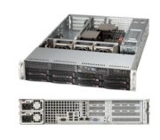 Server Supermicro SuperServer 6027B-URF (SYS-6027B-URF) E5-2430 (Intel Xeon E5-2430 2.20GHz, RAM 4GB, 740W, Không kèm ổ cứng)
