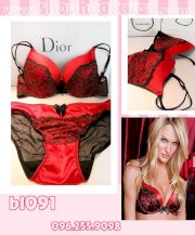 BL091 - Đồ lót nữ thun phi ren mịn Victoria's Secret