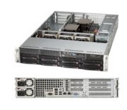 Server Supermicro SuperServer 6027B-URF (SYS-6027B-URF) E5-2420 (Intel Xeon E5-2420 1.90GHz, RAM 2GB, 740W, Không kèm ổ cứng)