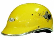 Mũ bảo hiểm ASIA - 101 Vàng bóng - Tem Chấm tròn