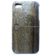 Vỏ gỗ Iphone 4-4s Cọp