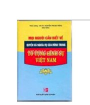 Mọi người cần biết về quyền và nghĩa vụ của mình trong tố tụng hình sự việt nam