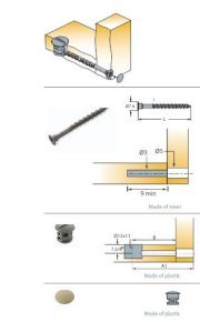 Hệ thống cam chốt nối Titus 00172