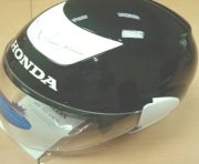 Mũ bảo hiểm cả đầu Honda 08HRK-HJC-LZB ( Màu đen )