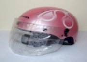 Mũ bảo hiểm nửa đầu có kính Honda 08HGT-PRO-F60ZC ( Màu hồng )