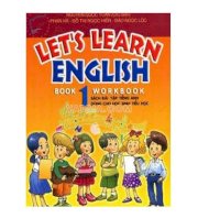 Lets learn english book 1 - Workbook