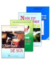 Chăn  nuôi gia súc - trọn bộ 4 cuốn  