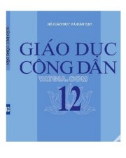 Giáo dục công dân 12 - Sách giáo viên