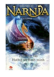 Biên niên sử Narnia - Trên con tàu hướng tới bình minh - Tập 5 