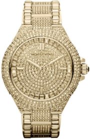 Michael Kors Camille Swarovski Crystal Encrusted Gold Ion-plated Ladies Watch MK5720