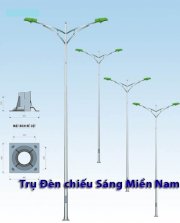 Trụ đèn cao áp 9m TDMN-9M