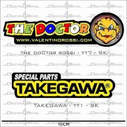Decal xe máy The Doctor-takekawa