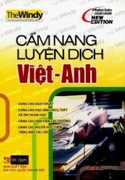  Cẩm nang luyện dịch việt-anh