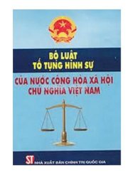 Bộ luật tố tụng hình sự của nước CHXHCN Việt Nam