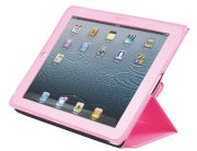 Vỏ iPad 3 TREXTA Slim Folio (Hồng)