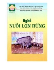 Nghề nuôi lợn rừng