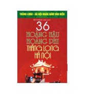 Bộ Sách Kỷ Niệm Ngàn Năm Thăng Long - Hà Nội - 36 Hoàng Hậu, Hoàng Phi Thăng Long - Hà Nội 