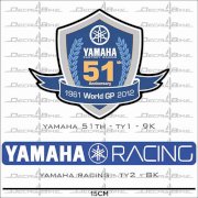 Decal xe máy yamaha 51th