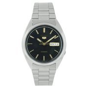 Seiko Men's SNXG53K Stainless-Steel Analog with Black Dial Watch