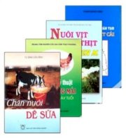 Chăn nuôi gia súc - trọn bộ 4 cuốn