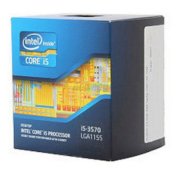 Intel Core i5-3570 (3.4GHz turbo up 3.8GHz, 6MB L3 cache, Socket 1155)