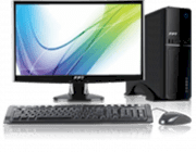 Máy tính Desktop FPT Elead - M070JE (Intel Pentium G2020 2.9GHz, Ram 2GB, HDD 250GB, VGA onboard, PC-DOS, LCD 18.5 Inch)