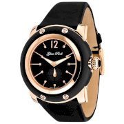 Glam Rock Women's GR10045 Miami Collection Diamond Accented Black Techno Silk Watch