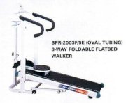 SPR- 2004MF/5E(OVAL TUBING) 4- WAY MAGNETIC FOLDABLE FLATBED WALKER