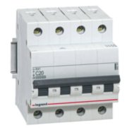 Cầu dao tự động MCB (RX3) Legrand 4P/4.5kA-6A