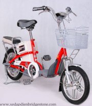 Xe đạp điện BRIDGESTONE PKE16 ( Màu đỏ )